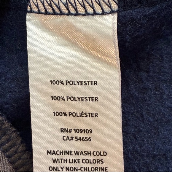 Life Is Good Blue and Gray Knit Pullover-Sz M - Picture 9 of 13